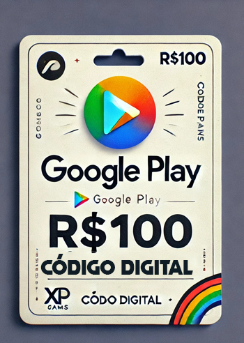 Gift Card Google Play R$100 – Código Digital Imediato